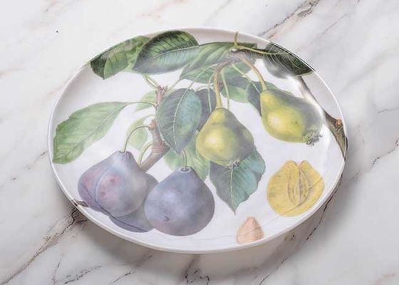 SGS Certificated BPA Free Coloured Melamine Plates