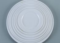 Unbreakable Plain White Plastic Melamine Buffet Dinner Plates