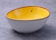 CIQ Certificate Two Tone Color Ceramic Bowl Set 7.5" 6" 5"