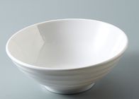 Asian Style Large White 9.5 Inch Melamine Serving Bowl