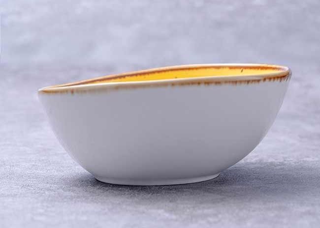 CIQ Certificate Two Tone Color Ceramic Bowl Set 7.5" 6" 5"
