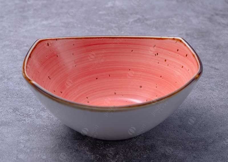 SGS Porcelain Vintage Color Dinnerware Set For Banquet Halls