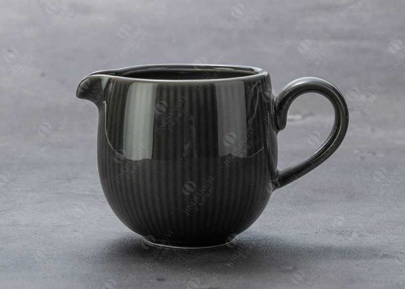 15Pc On Glazed Embossed High Temperature Ceramic Coffee Pot Set