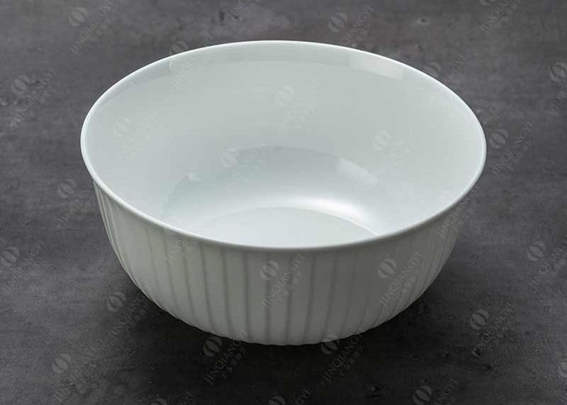 Wear Resistant Emboss Bone China Dinnerware Set 40 Pieces