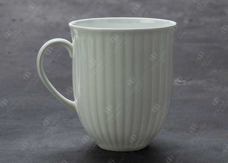Wear Resistant Emboss Bone China Dinnerware Set 40 Pieces