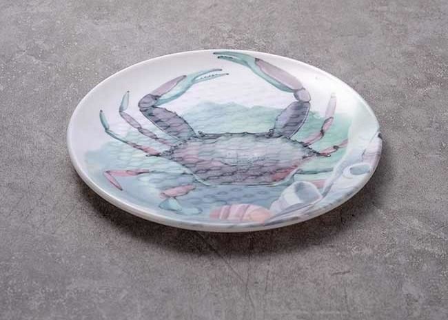 Cadmium Free White 100% A5 Melamine Dinnerware Plates