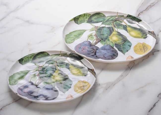 SGS Certificated BPA Free Coloured Melamine Plates